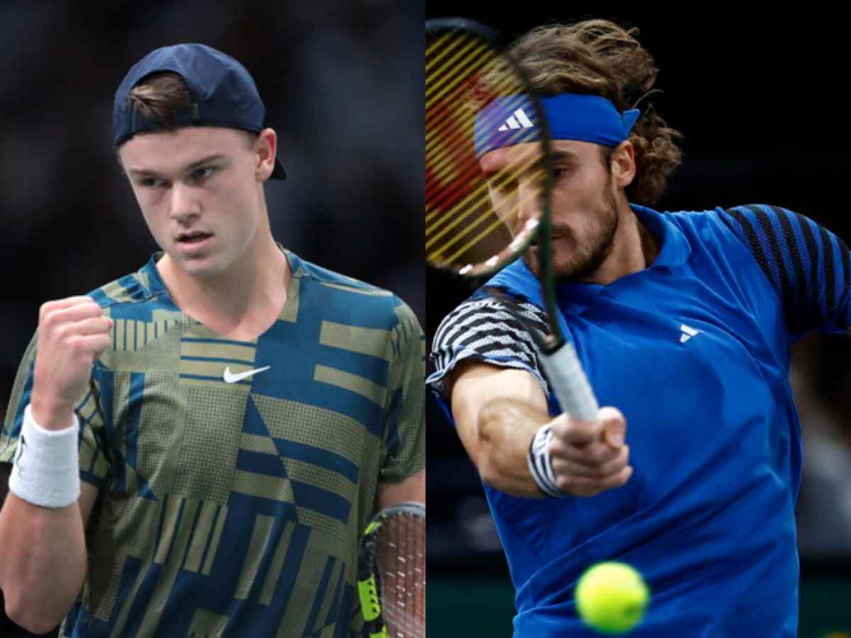 Il danese Rune e il greco Tsitsipas