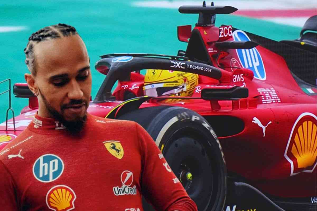 Il pilota Lewis Hamilton