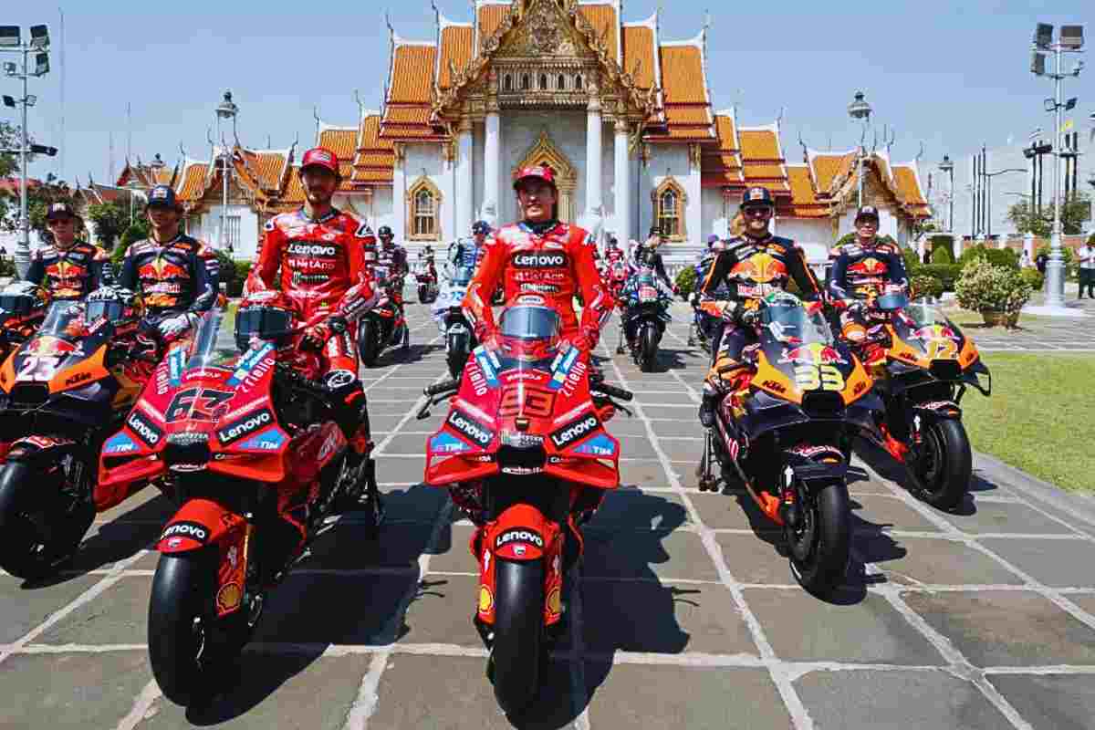 La MotoGP è iniziata dalla Thailandia