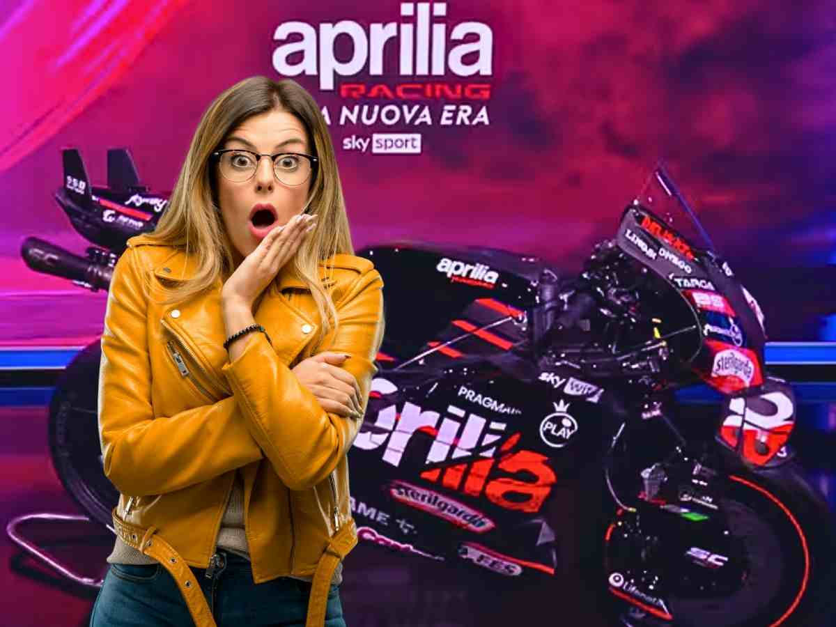 La nuova Aprilia 2025 MotoGP