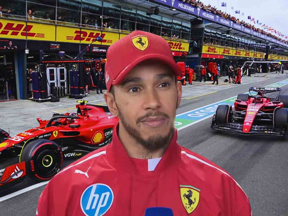 Le Ferrari alla partenza del GP di Australia