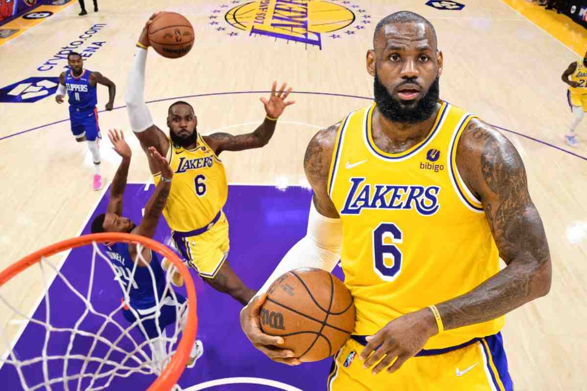 LeBron James da Sportnews.eu LeBron James stellare la stella dei Lakers infrange un record assoluto nella storia dell’NBA