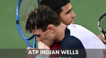 Indian Wells: eliminati a sorpresa i favoriti Alcaraz e Medvedev, questa sera la finale
