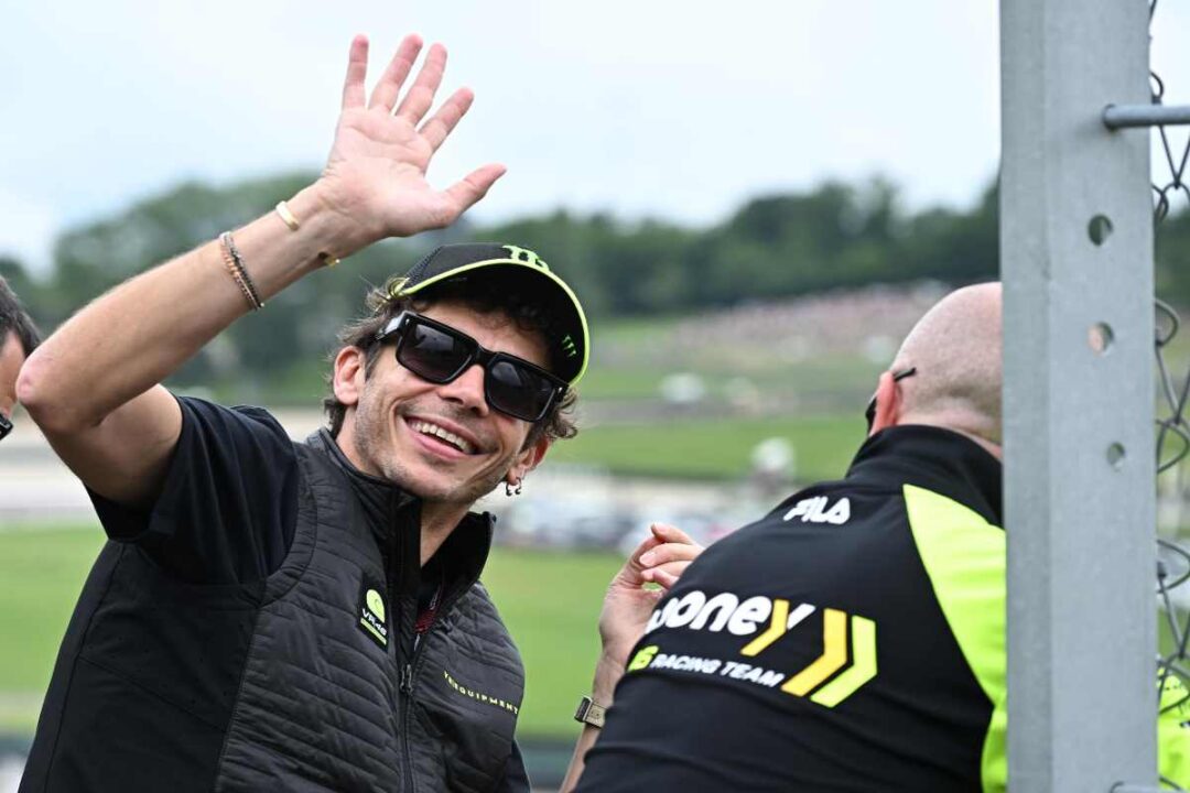 Valentino Rossi pista