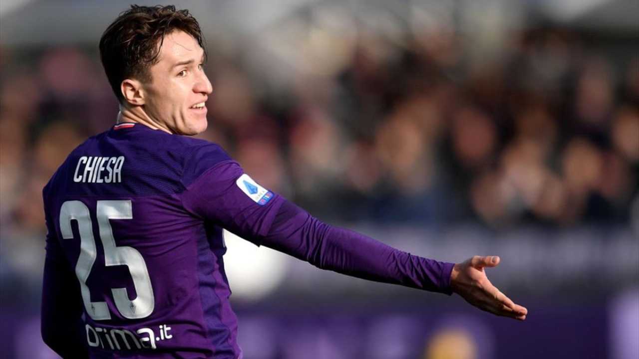 Federico Chiesa, esterno offensivo della Fiorentina