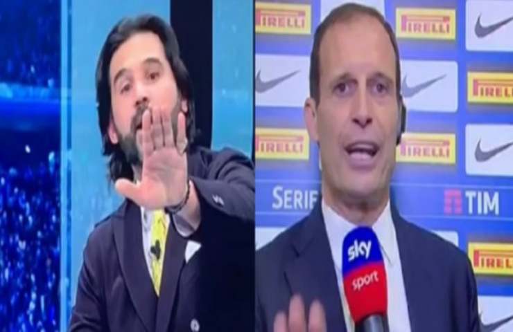 Adani Allegri litigio Sky