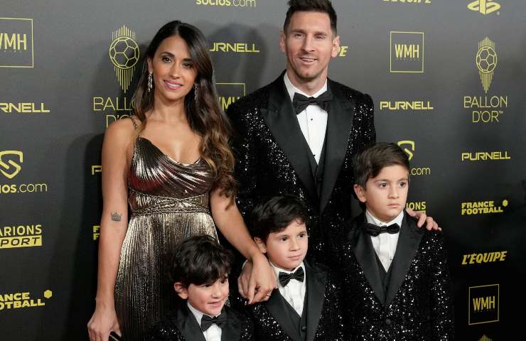 Messi compleanno moglie