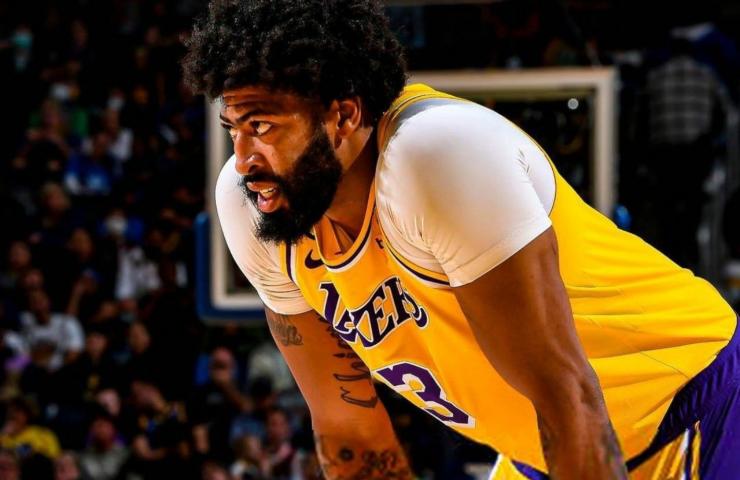 Antonhy Davis infortunio Lakers