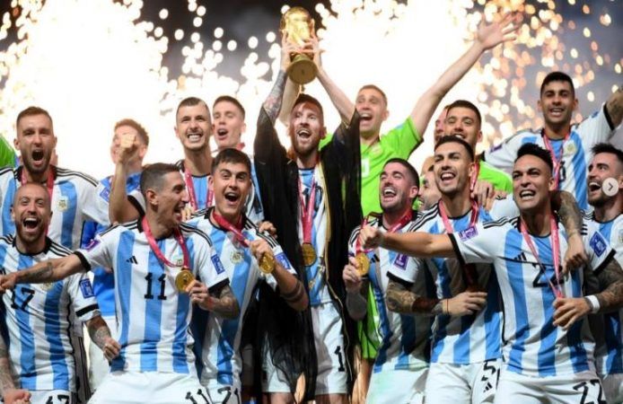 Argentina Messi campione del mondo