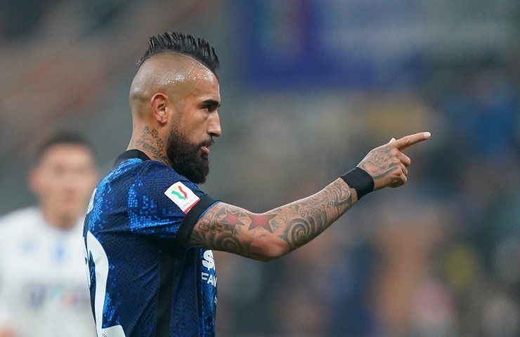 Inter Vidal sfogo