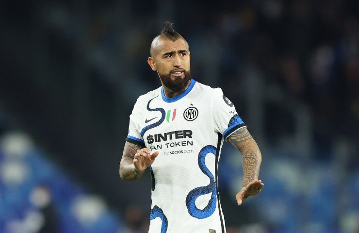 Inter Vidal sfogo