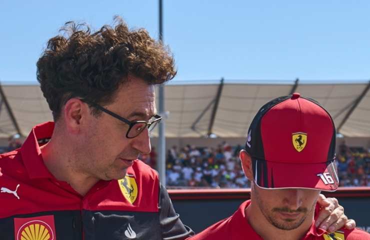 Binotto esonero leclerc