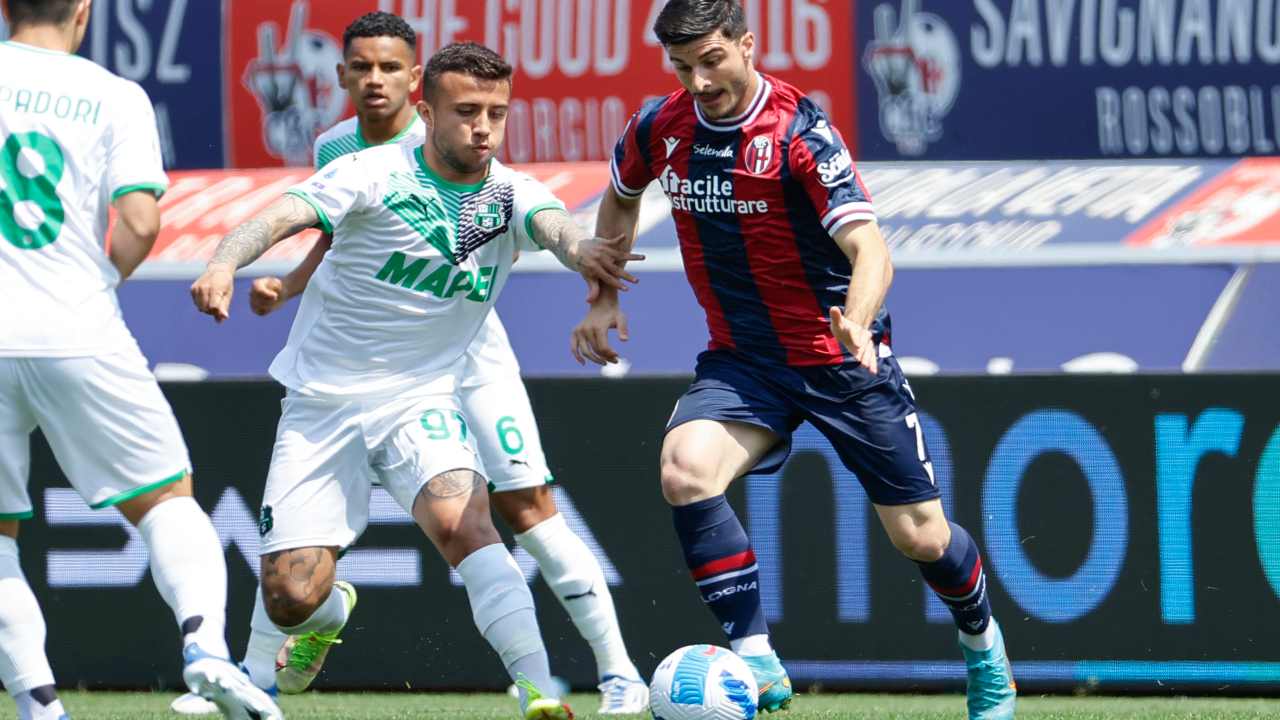 Bologna-Sassuolo pagelle tabellino