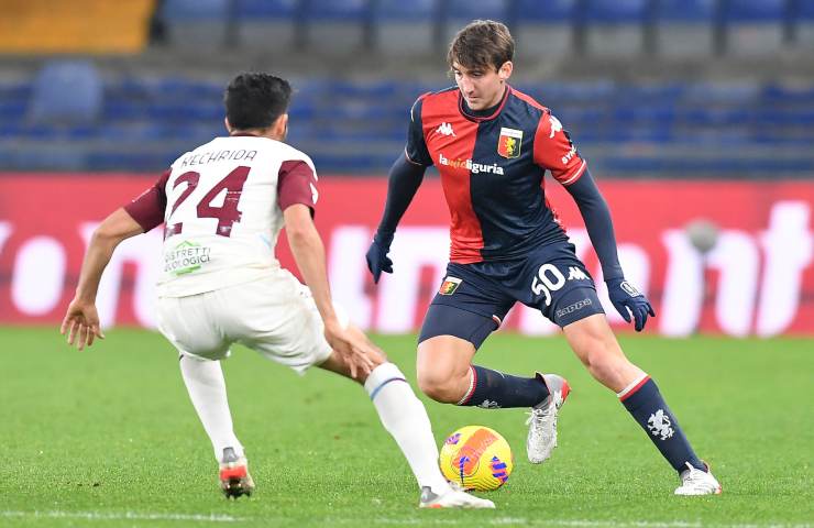 Andrea Cambiaso Genoa-Inter Inzaghi