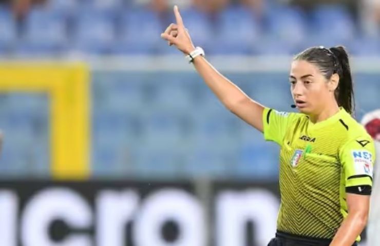 Maria Sole Ferrieri Caputi prima donna arbitro in Serie A