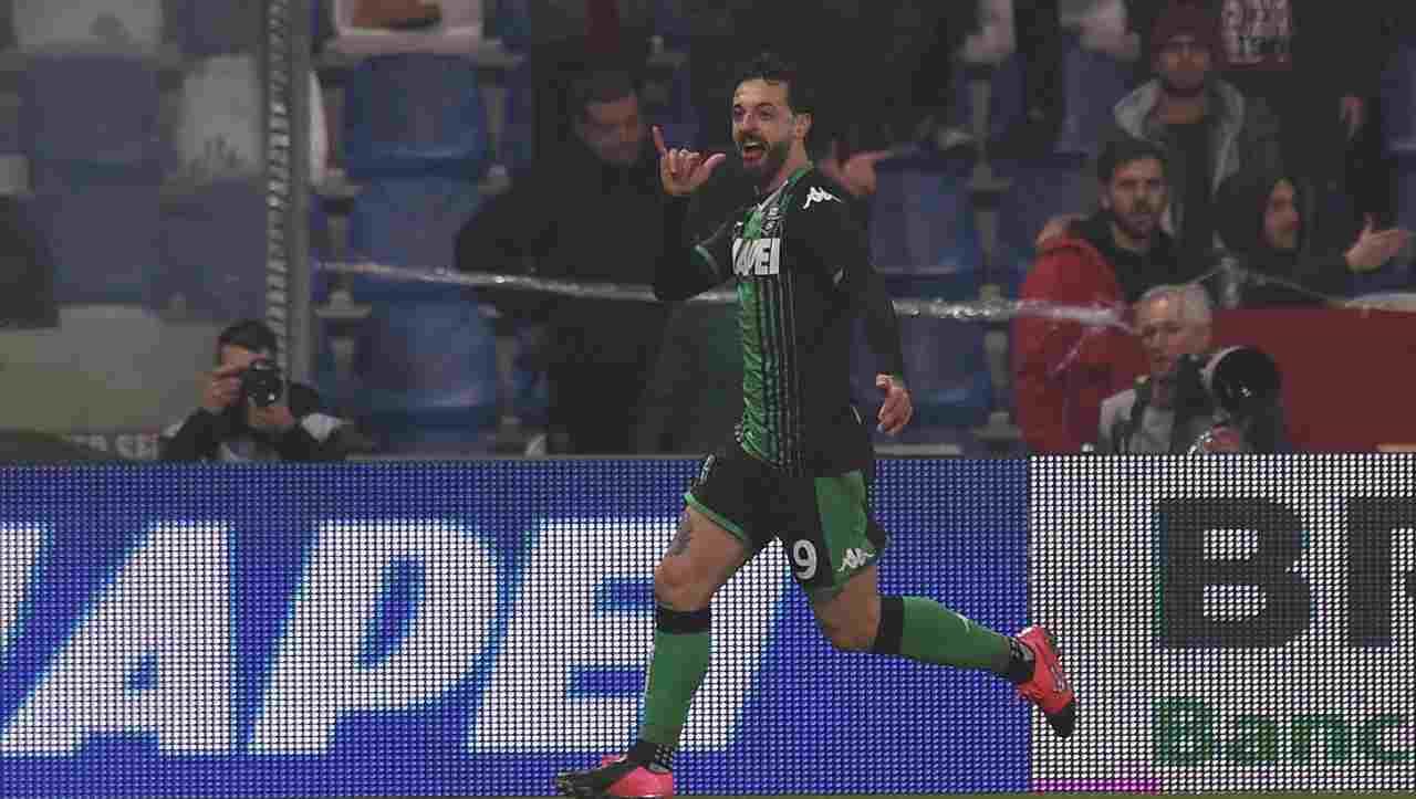 Caputo Spezia-Sassuolo (Getty Images)