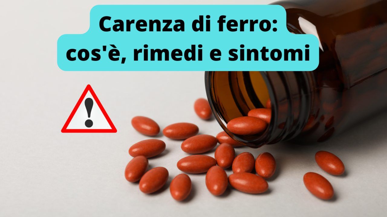 carenza ferro sintomi rimedi