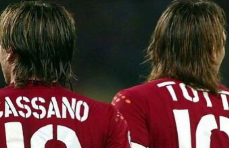 Lite Totti cassano