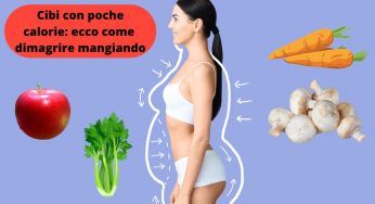 Cibi con poche calorie, ottimi per la dieta: saziano e sgonfiano la pancia