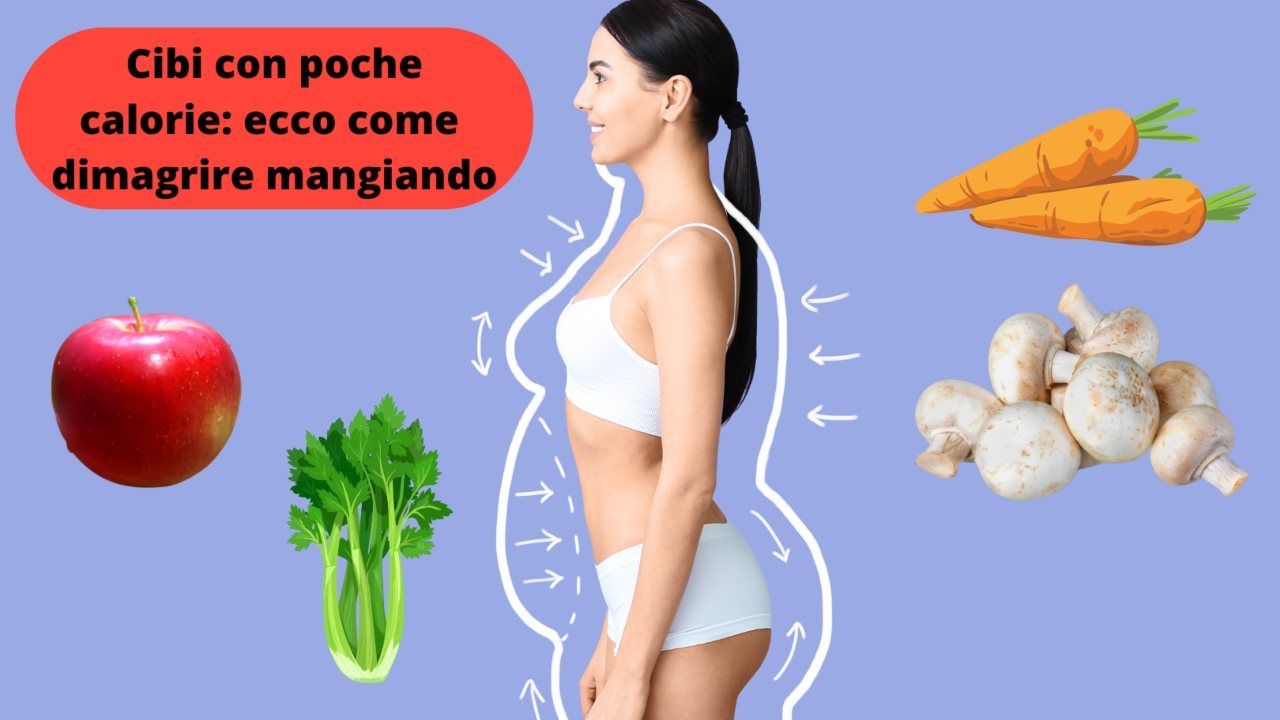 cibi con poche calorie