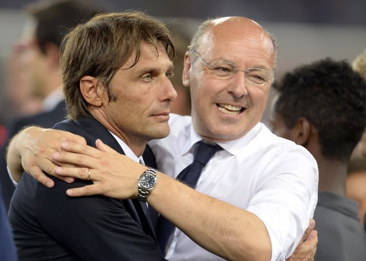 Antonio Conte e Beppe Marotta