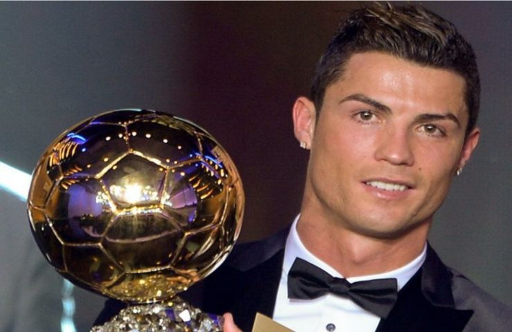 Cristiano Ronaldo vendita pallone d'oro