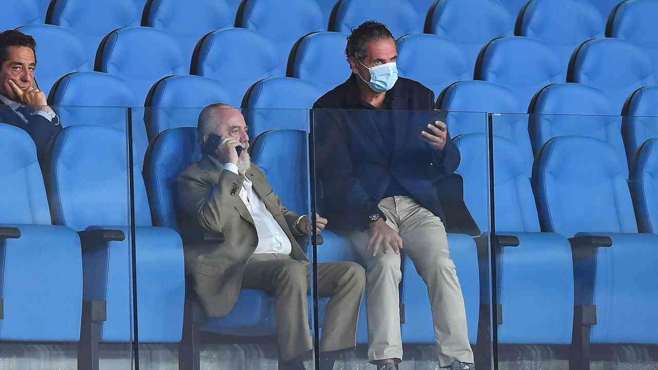 Serie A | De Laurentiis positivo al Covid. Ieri era in Lega