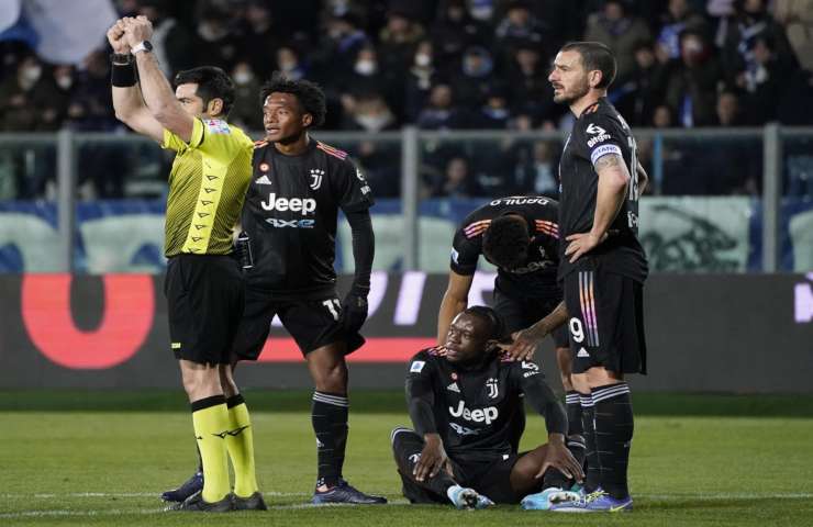 Juventus Zakaria infortunio tempi recupero