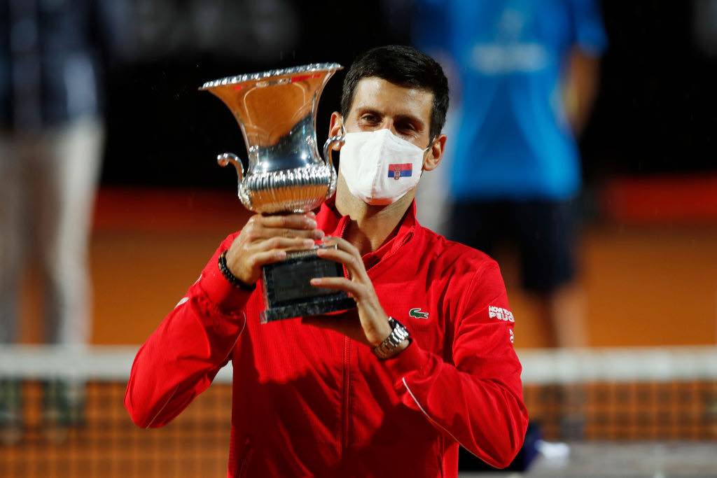 Internazionali di Italia finale vinta da Djokovic