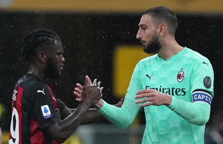 Donnarumme e Kessie interna