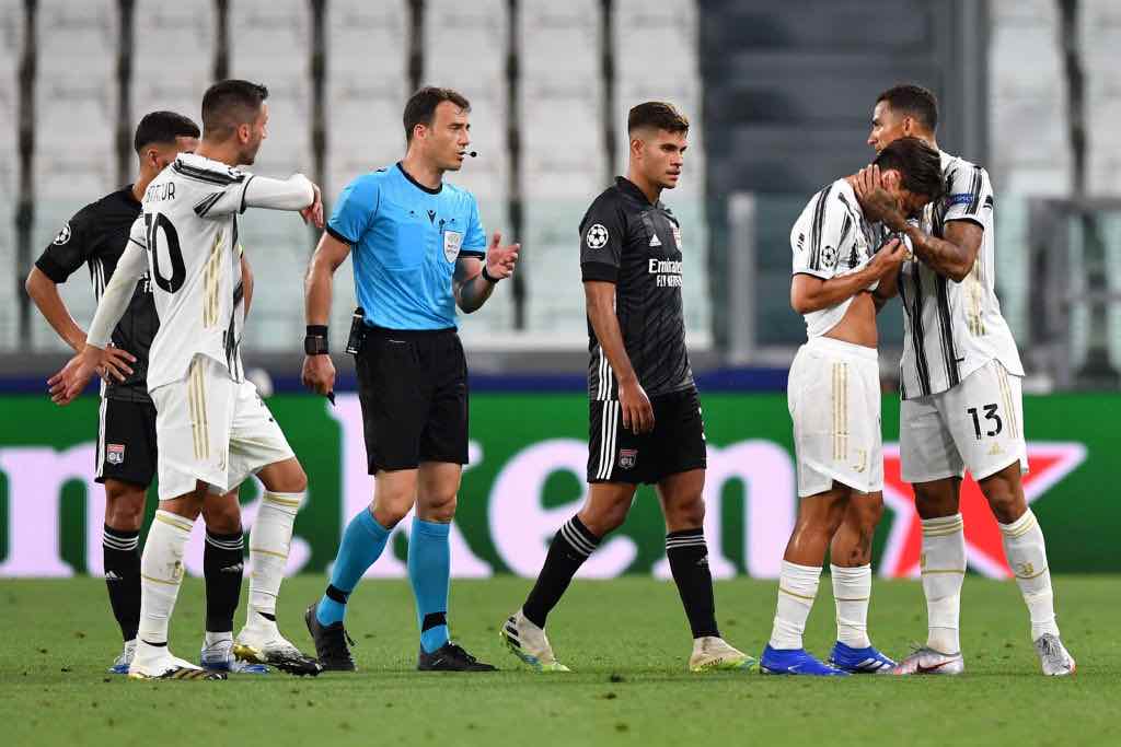 Dybala infortunio