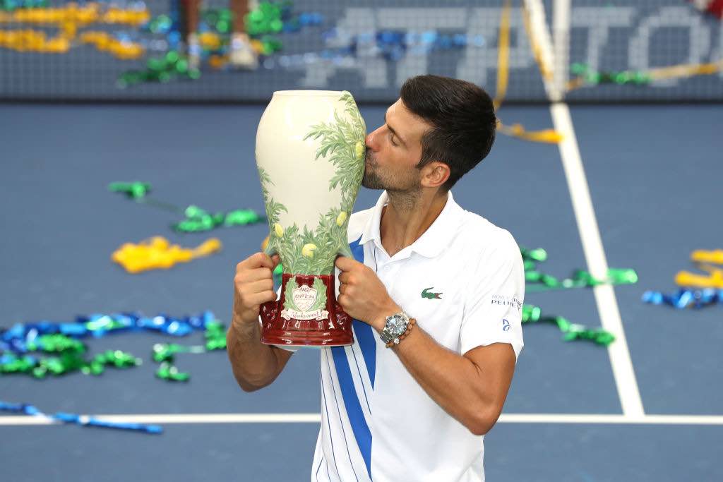 Djokovic vince l'atp 1000 di Cincinnati