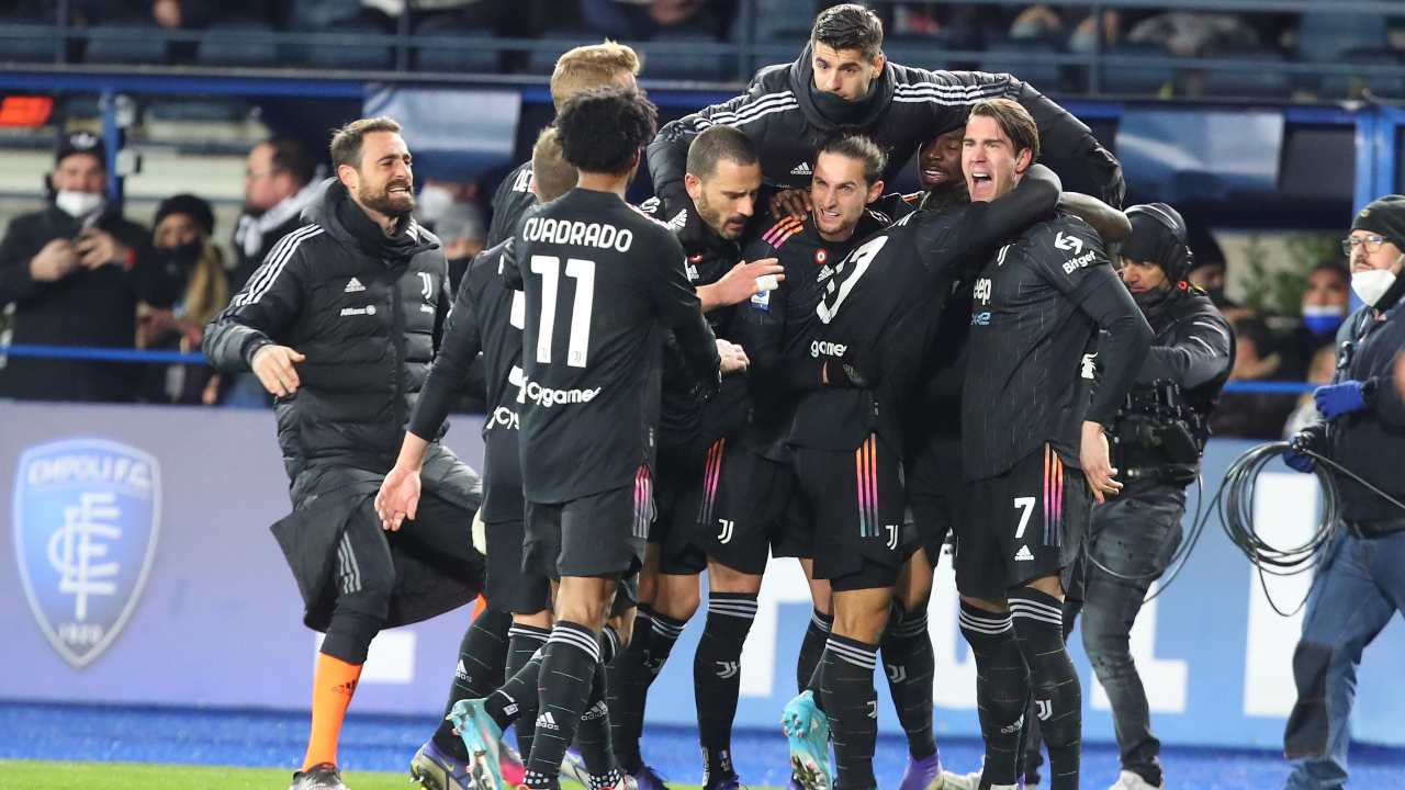 Empoli-Juventus pagelle tabellino