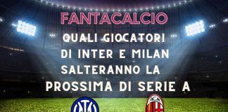 Fantacalcio 19a Serie A