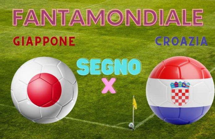 Giappone Croazia pronostico Fantamondiale