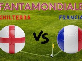 Fantamondiale Inghilterra Francia