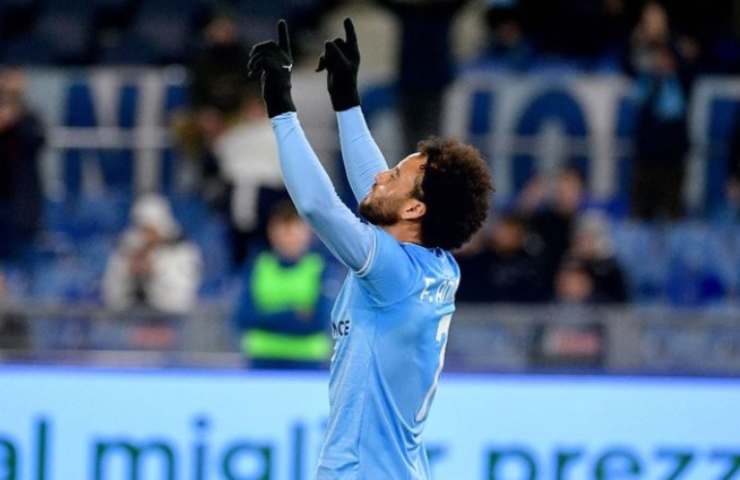 Felipe Anderson Lazio-Bologna voti tabellino 