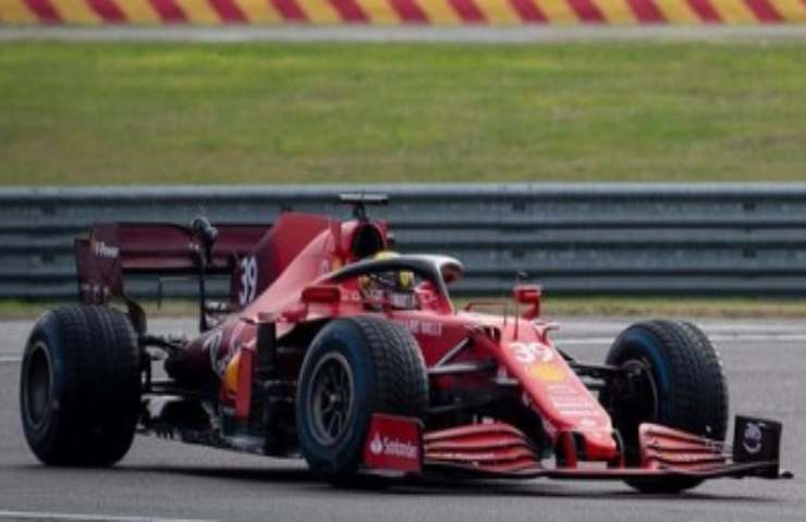 Ferrari auto screen Instagram 