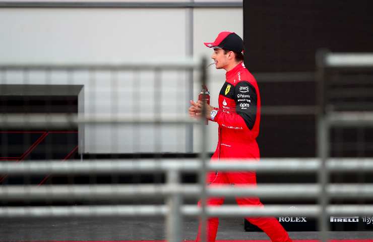 Formula 1 Retroscena Qualifiche Baku Leclerc