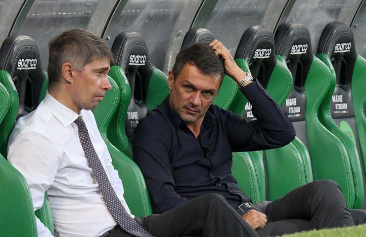 Frederic Massara e Paolo Maldini