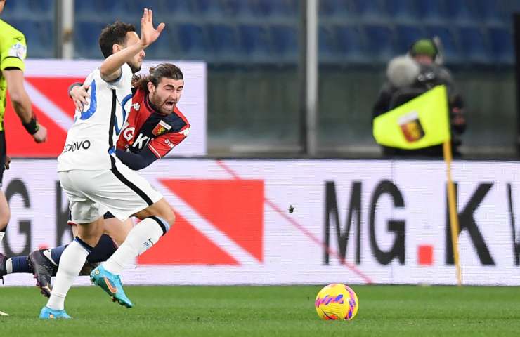 Genoa-Inter tabellino pagelle