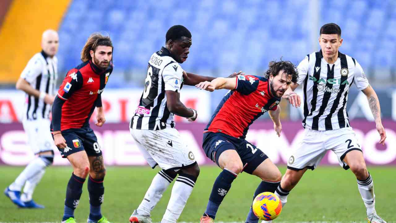Genoa-Udinese pagelle tabellino