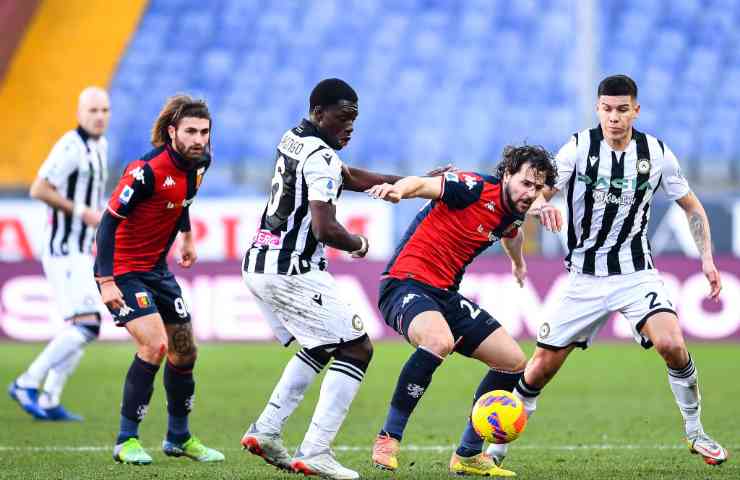 Genoa-Udinese pagelle tabellino