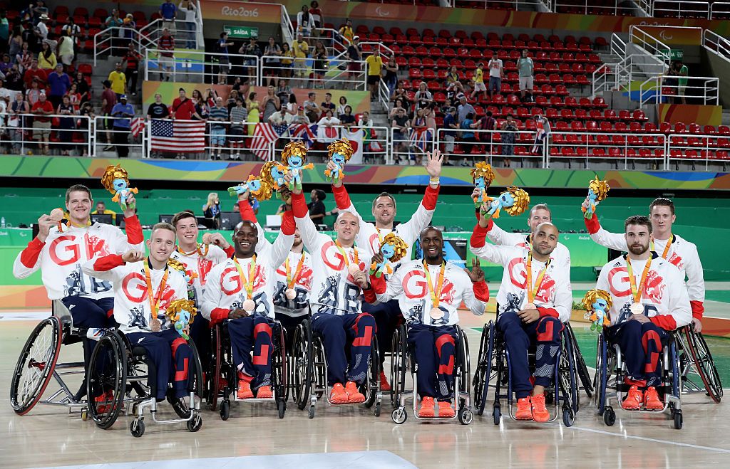 Pallacanestro in carrozzina: Gran Bretagna festeggia medaglia d'oro alle Olimpiadi di Rio 2016