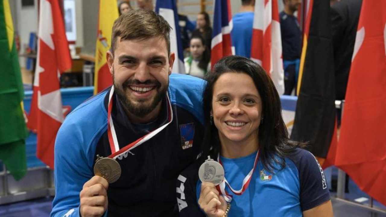 Scherma paralimpica Pisa italiani podio