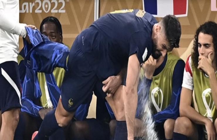 Olivier Giroud sostituzione 