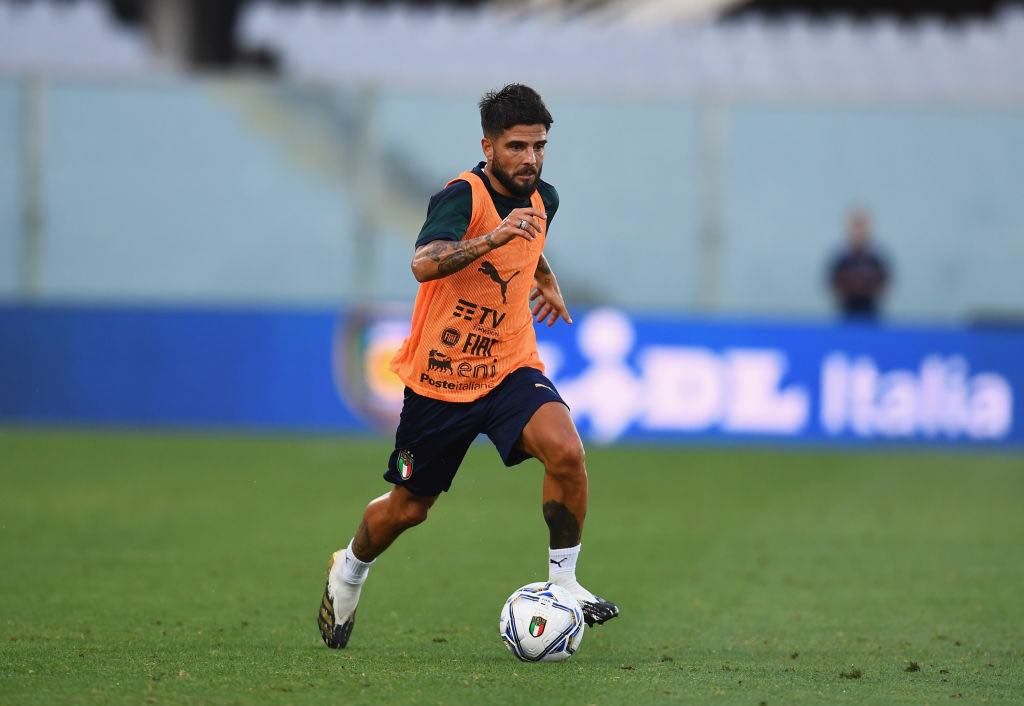 Insigne in ritiro in nazionale per l'Uefa Nation League
