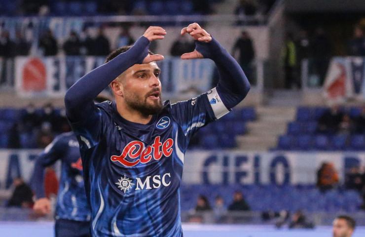 Napoli sinistra sostituti Insigne Lorenzo Insigne 