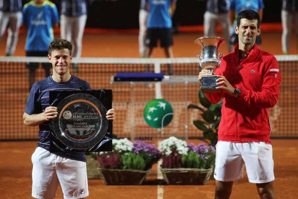 Internazionali di Italia finale vinta da Djokovic