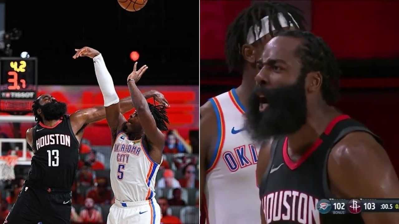 La stoppata decisiva di Harden all'ultimo secondo